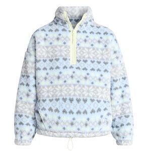 022 NWT Fuzzy 1/4 Zip